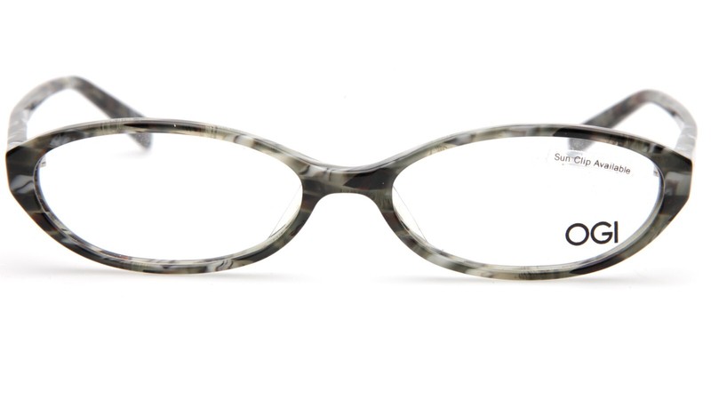 New OGI 9066 / 454 Grey Marble EYEGLASSES GLASSES 52-16-135 B26mm Japan gallery