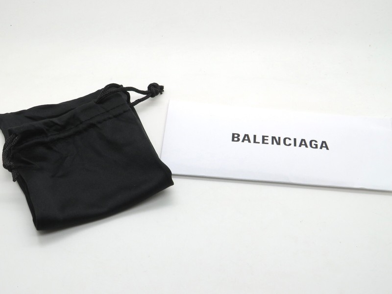 BALENCIAGA BB0214O 003 Black/White Marble Authentic 52mm Eyeglasses gallery