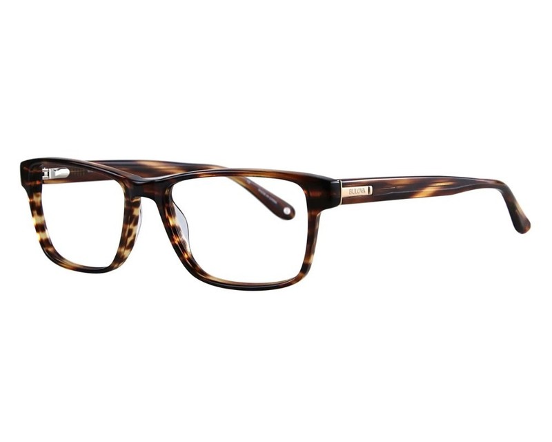 BULOVA BOLTON TORTOISE BROWN New Optical Eyeglass Frame For Men 53 16 140