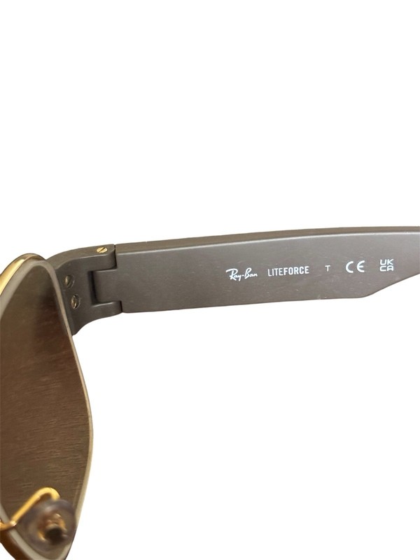 Ray-Ban Liteforce RB6532 Gold Full Rim Metal Eyeglasses Frames 53-18 140 gallery