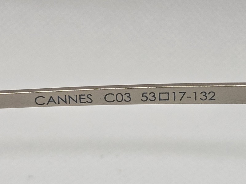 NICOLE MILLER CANNES C03 Purple Gold 53-17-132 Eyeglasses Frames Women's gallery