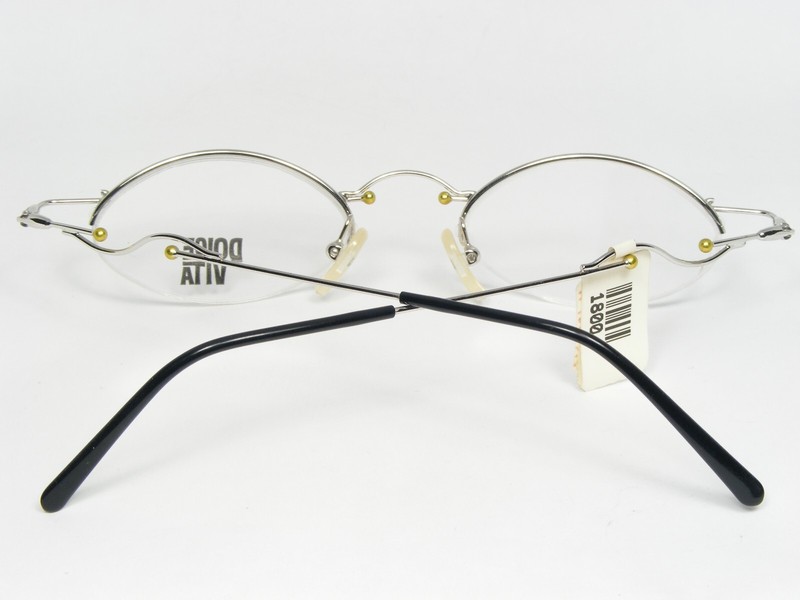 Vintage DOLCE VITA by Casanova DV-36 05 ORANGE / SILVER EYEGLASSES 45-19-140mm gallery