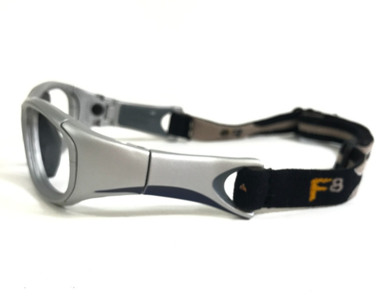 Rec Specs Athletic Goggles Frames Morpheus III #3 Matte Silver Strap 51-17-125 gallery