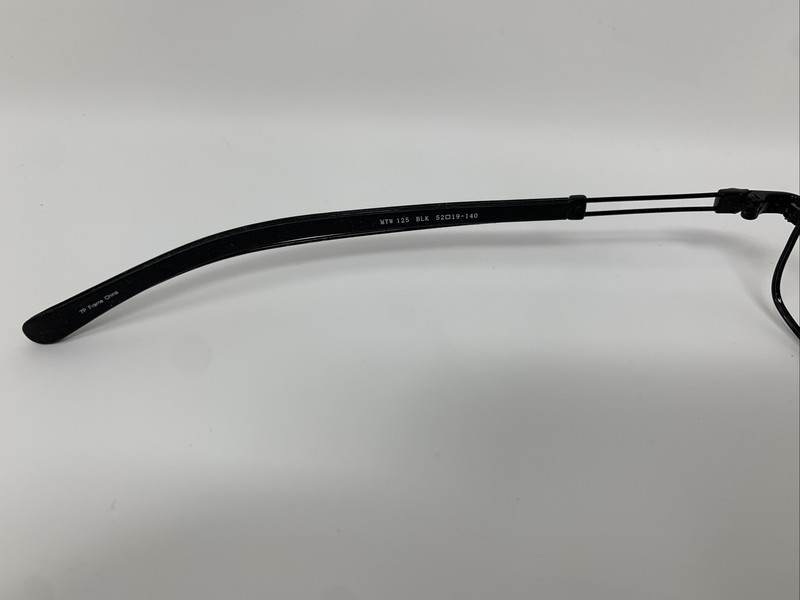 Magic Twist Eyeglasses Frames MTW125 BLK 52-19-140 Black Full Rim WN97 gallery