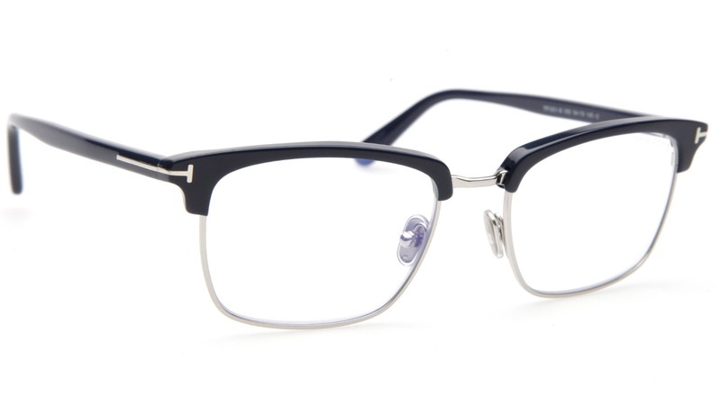 NEW TOM FORD TF5801-B 090 Blue Eyeglasses Frame 54-19-145mm B40mm Italy gallery