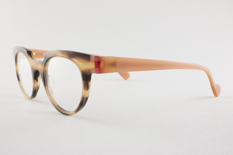Rare Authentic Anne et Valentin D TAIL 1328 43mm Brown Havana Glasses France gallery