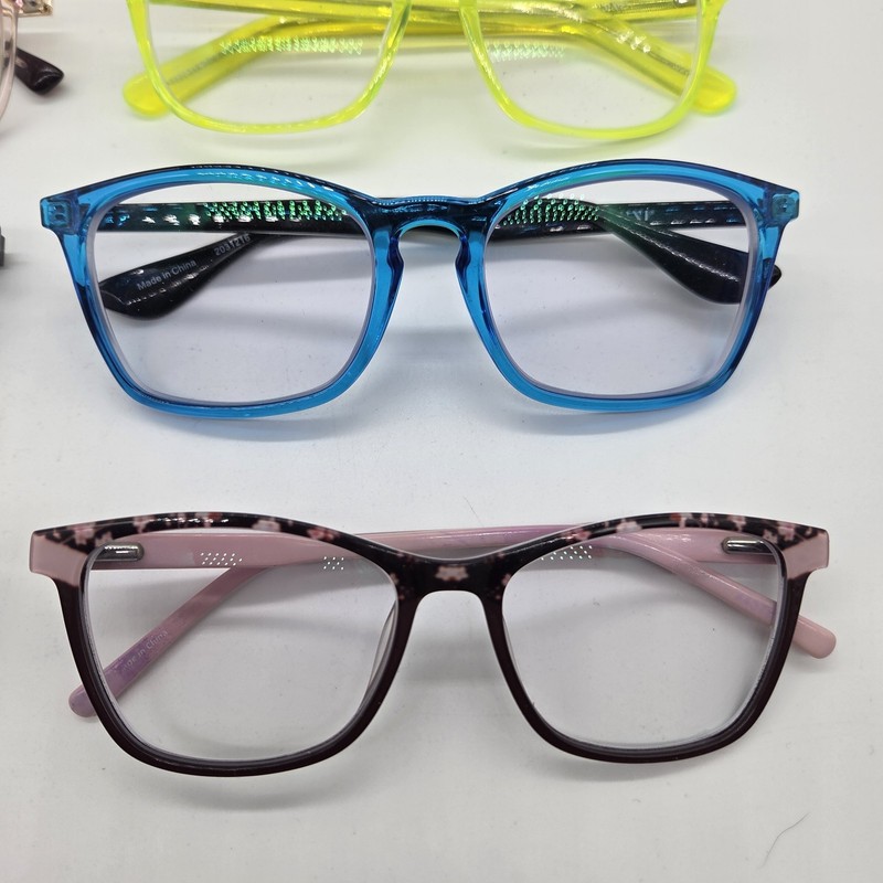 ZENNI Womens Mixed Eyeglasses Plastic and Metal Frames Various Colors Lot of 10 gallery