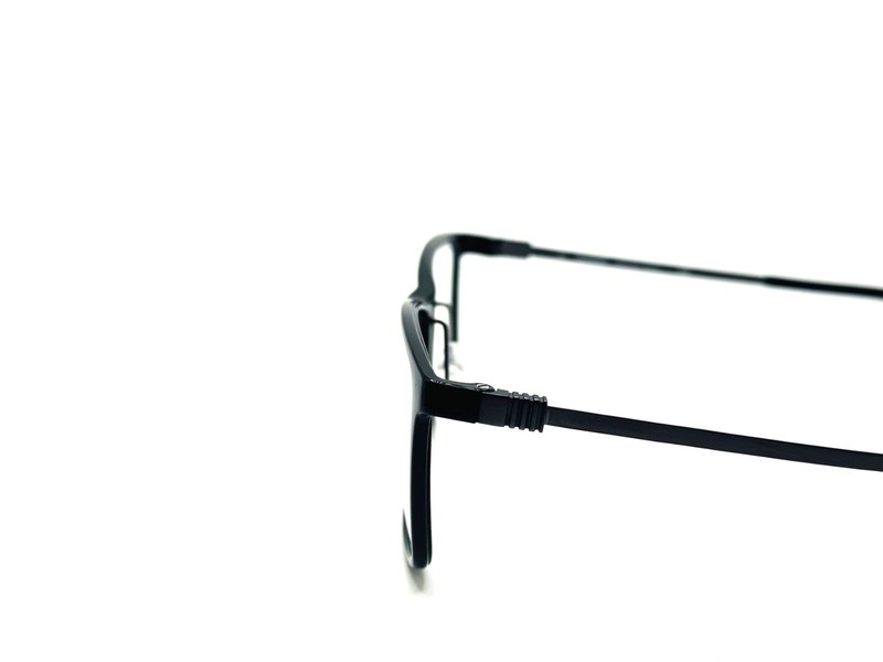 NEW FLEXON EP8009 001 BLACK MEN EYEGLASSES 56MM 18 145 gallery
