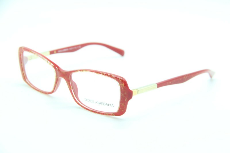 NEW DOLCE & GABBANA DG 3156 2703 RED GOLD EYEGLASSES AUTHENTIC RX DG3156 51-16