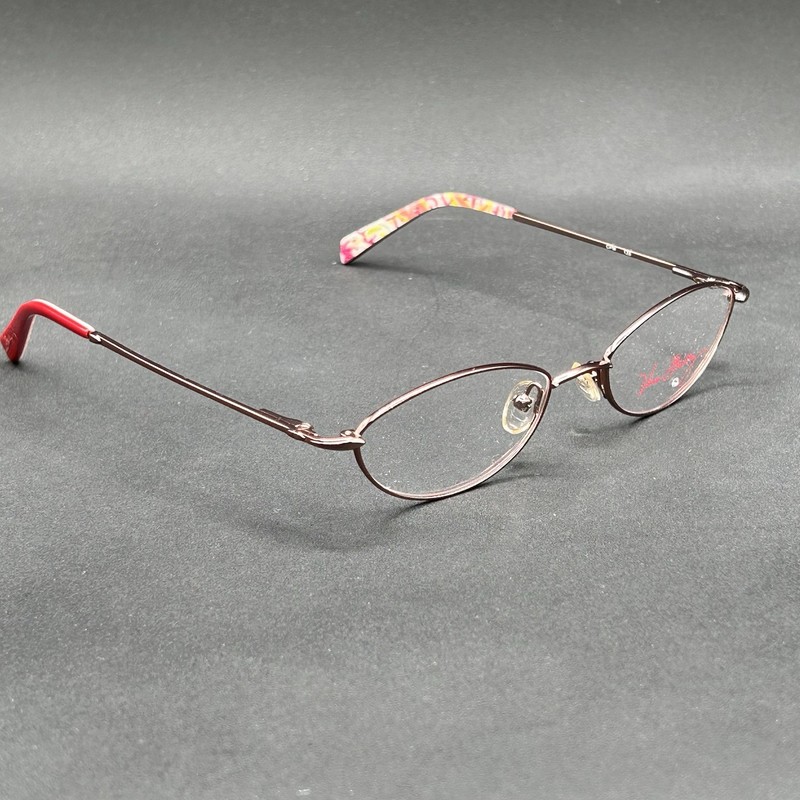 Vera Bradley VB-3019 Eyeglasses Frame Brown 51-18-135 Display gallery
