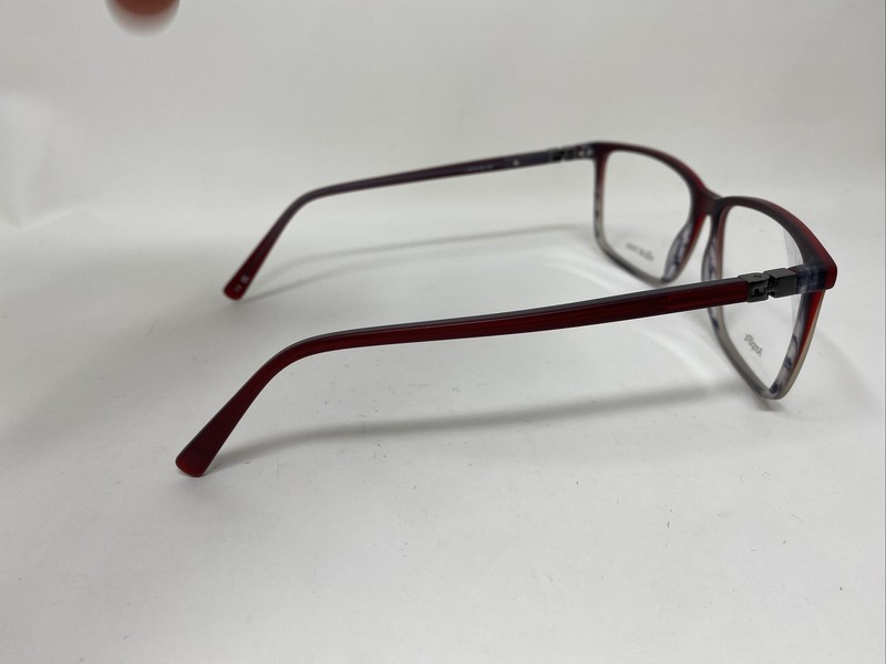 ELLIOTT IVES EYEWEAR BANYAN 61/16/150 BC BURGUNDY GRAY AMPLFIT FLEX HINGE !H39 gallery