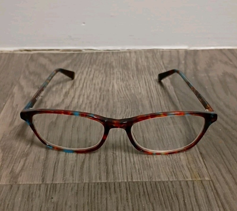 Nero Lunettes Eyeglasses Frames Only Italy Carol Confetti Tortoise EUC 49-17-130