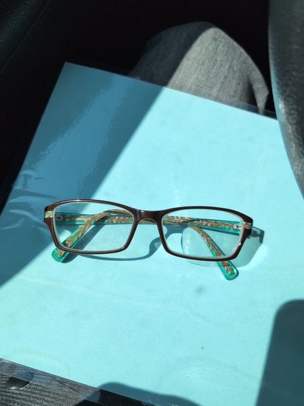 EUC Prodesign Denmark Eyeglasses 1691 1 c5022 Dark Brown&Blue Frame 54/16/140