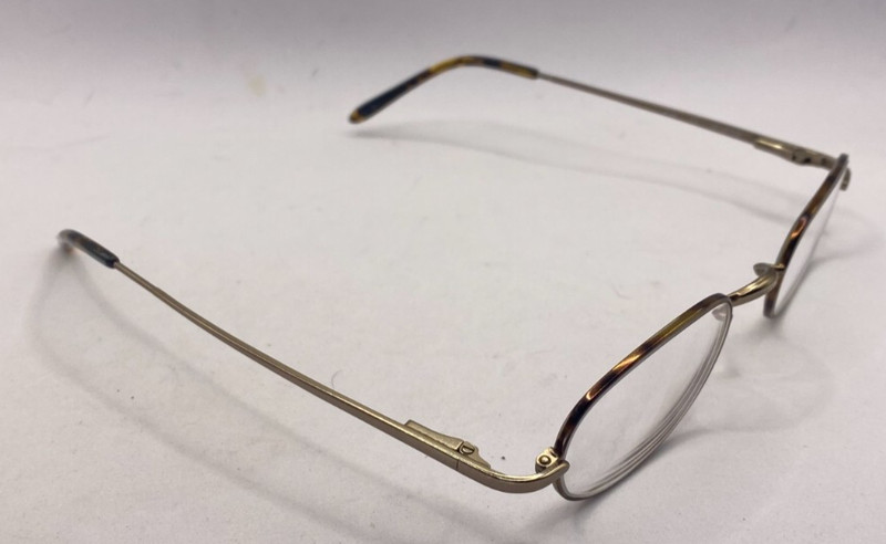 SCOTT HARRIS VINTAGE EUROPA FRAMES ONLY EYEGLASSES V28 C2 BROWN 47-23-140 gallery