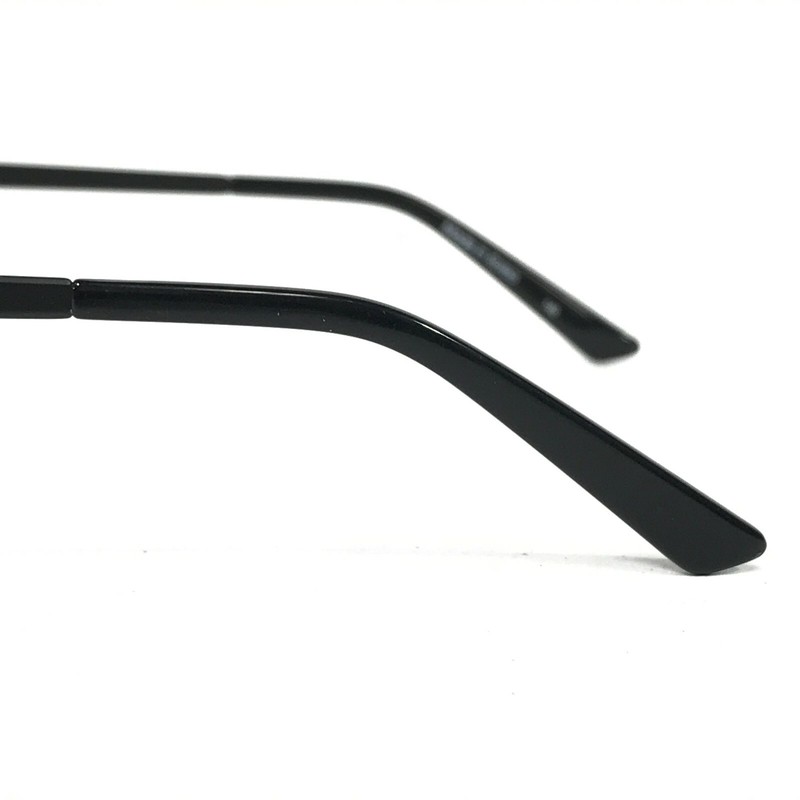 Alfred Sung Eyeglasses Frames AS5057 BLK Black Cat Eye Semi Rim 51-18-140 gallery