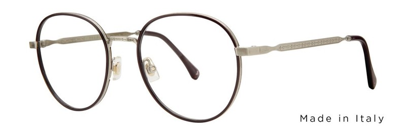 Valdo Andrea Eyeglasses Eye Glasses Deep Mauve Authentic New 51mm Men