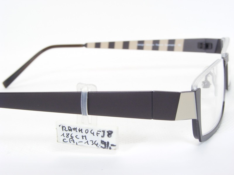 NA UND? Design MARION RAMM 04F186 M CEDAR BROWN /BEIGE EYEGLASSES 49-19-150mm gallery