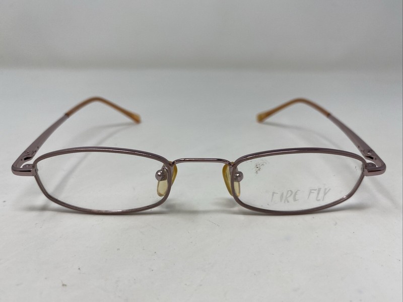 Fire Fly Japan FF211 PINK 44-18-130 Metal Full Rim Eyeglasses Frame Z414