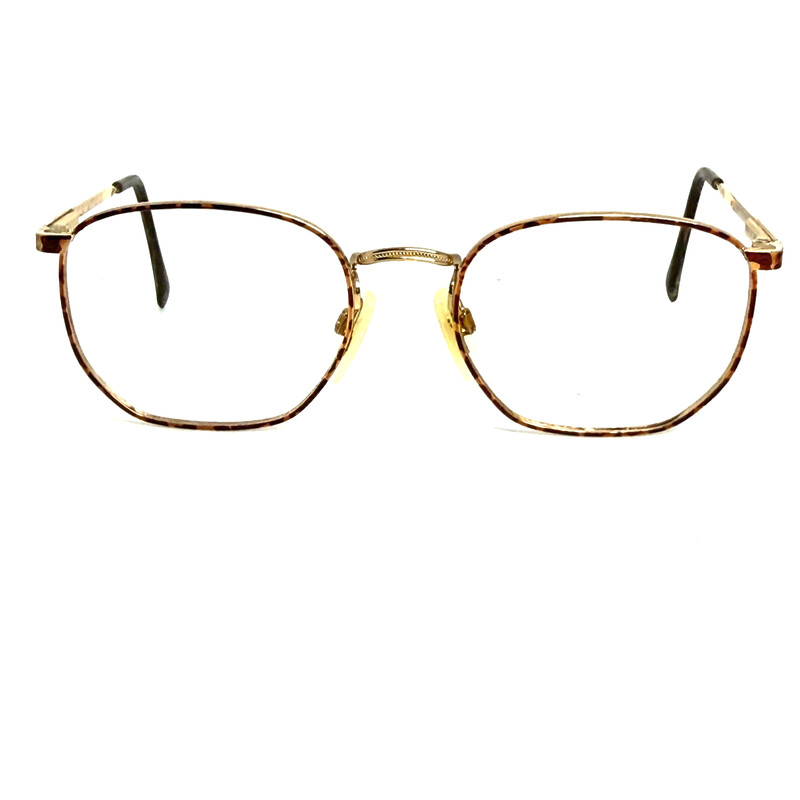 BERDEL SFEROFLEX Aviator Gold Brown Electroplate Full Rim H19716