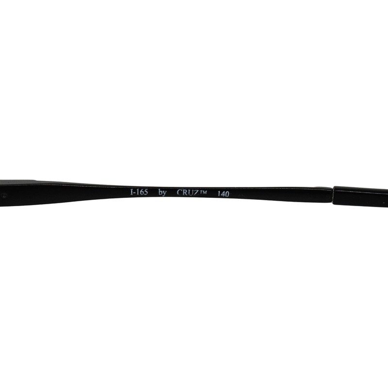 I-165 by Cruz Black Titanium-100 54-16-140mm Eyeglasses FRAMES ONLY - GOOD gallery