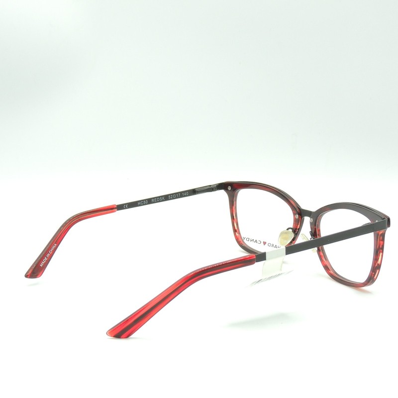 Hard Candy HC50 REDSK Red Eyeglass Frame 52 17 140 gallery