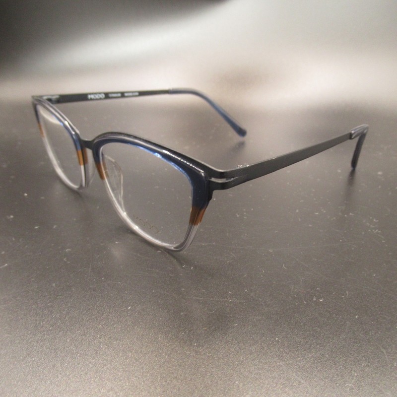 MODO Eyeglass Frames Model 4529 BLUGT Women’s Full Rim Titanium 50-18-140