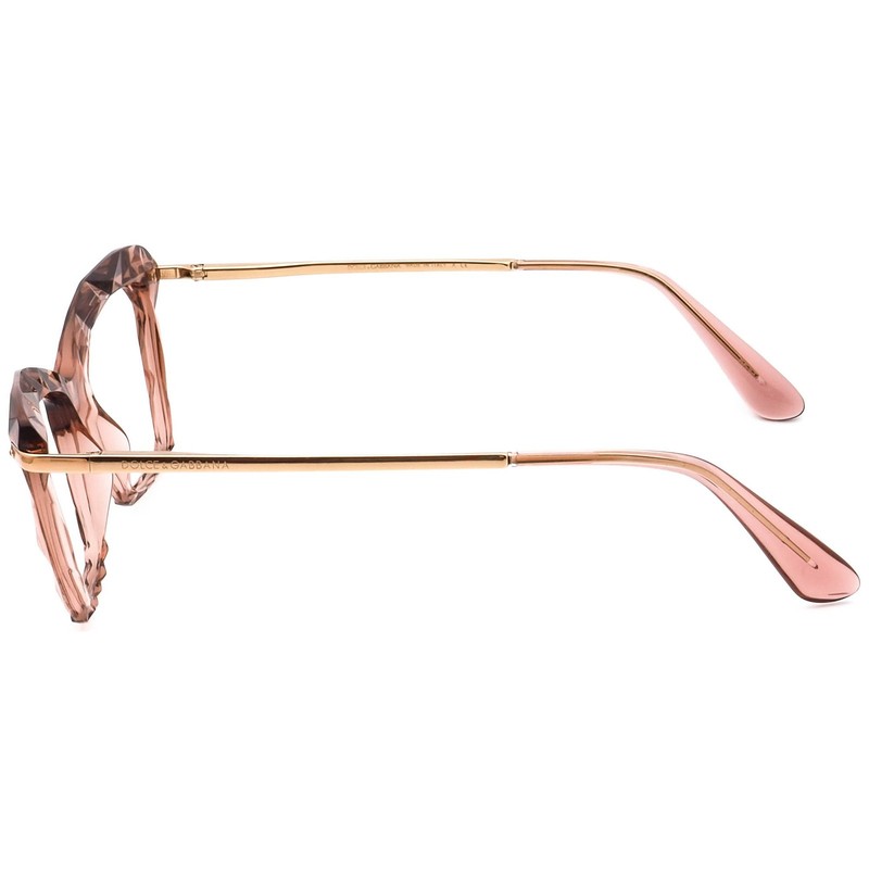 Dolce & Gabbana Eyeglasses DG 5025 3148 Rose Crystal/Rose Gold Italy 53[]15 140 gallery