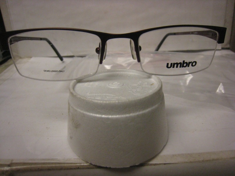 10 yes 10 UMBRO EYEGLASSES FRAME ROCHESTER BUR 52-19-140 DEMO gallery