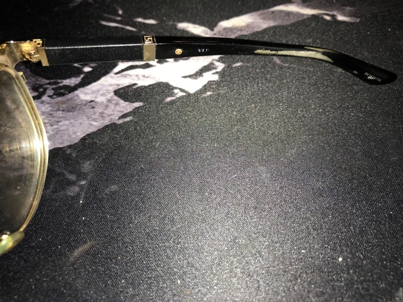 Versace female eyeglass frames in good But used condition gallery