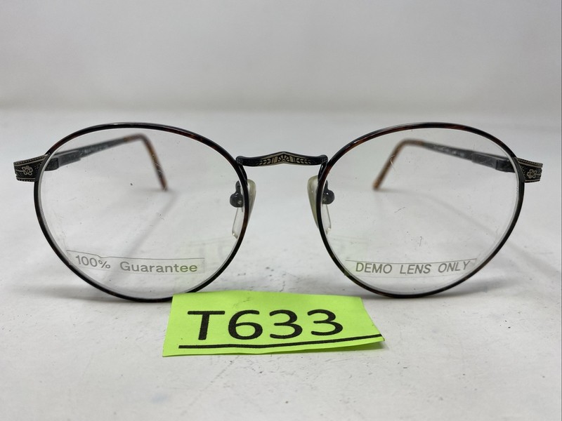 Silver Dollar Seattle 2 52-18-130 Demi Brown/Brushed Gray Eyeglasses Frame T633 gallery