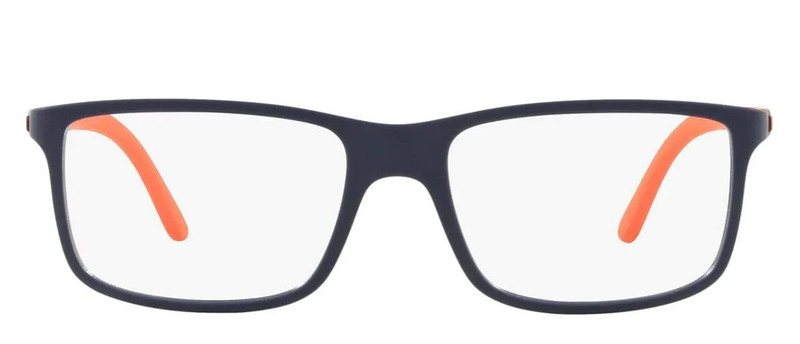 NEW POLO RALPH LAUREN PH 2126 5861 MATTE BLUE /ORANGE AUTHENTIC EYEGLASSES 55-16 gallery