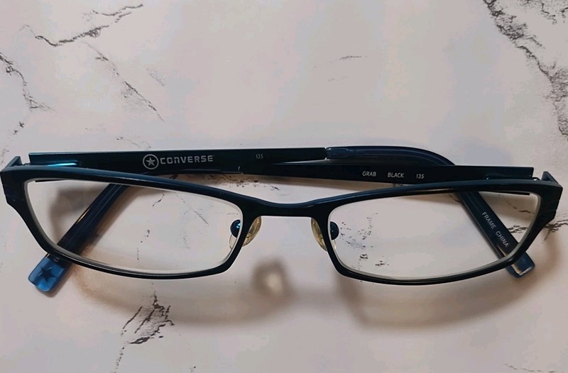 Converse 135 Eyeglasses Frame Grab Black