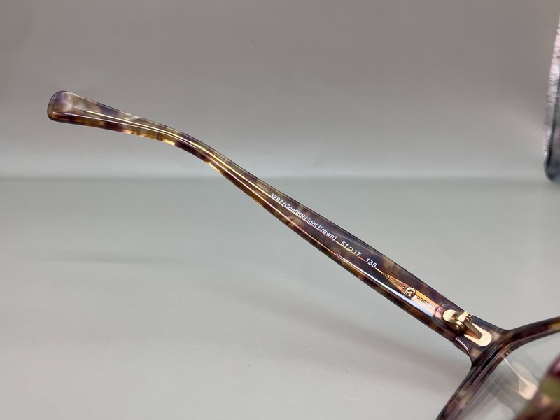 Coach Eyeglasses HC 6065 5287 Confetti Brown Clear 51-17-135 FRAMES ONLY gallery