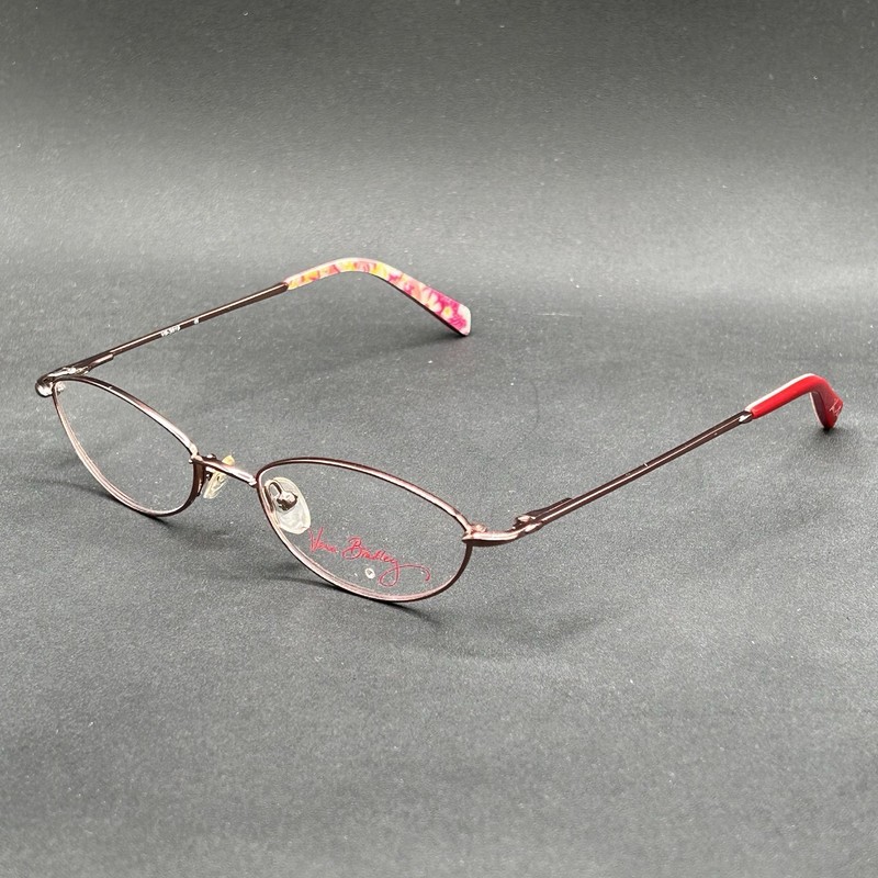 Vera Bradley VB-3019 Eyeglasses Frame Brown 51-18-135 Display gallery