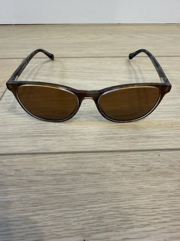 Link OCChiali Eyeglasses Frame 7175-C57 Women's Brown Plastic Full Rim 53-16-140 gallery