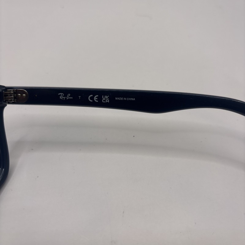 Ray-Ban Sunglasses Frame Only RB 4547 Boyfriend Two 671/R5 Blue Square 60 mm gallery