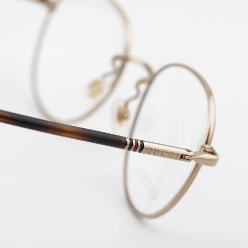 Gucci GG0392O 004 Green/Gold 51mm Eyeglasses New Authentic gallery