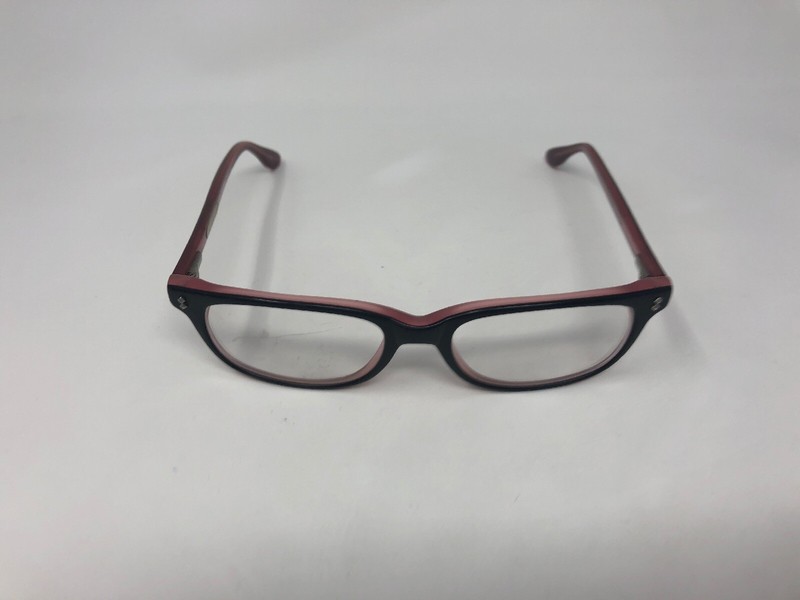 ERNEST HEMINGWAY 4617 Eyeglasses Frame 52-17-140 Black Matte Horn/Pink A582 gallery
