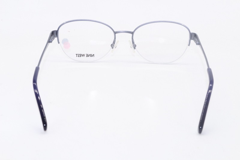 NEW NINE WEST NW1060 439 GREY NAVY AUTHENTIC DESIGNER EYEGLASSES 50-17 gallery