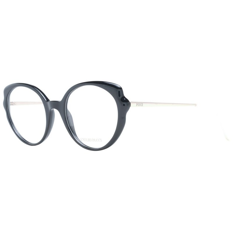 Emilio Pucci Black Plastic Glasses (Frames) 100% Authentic – PU-1049224