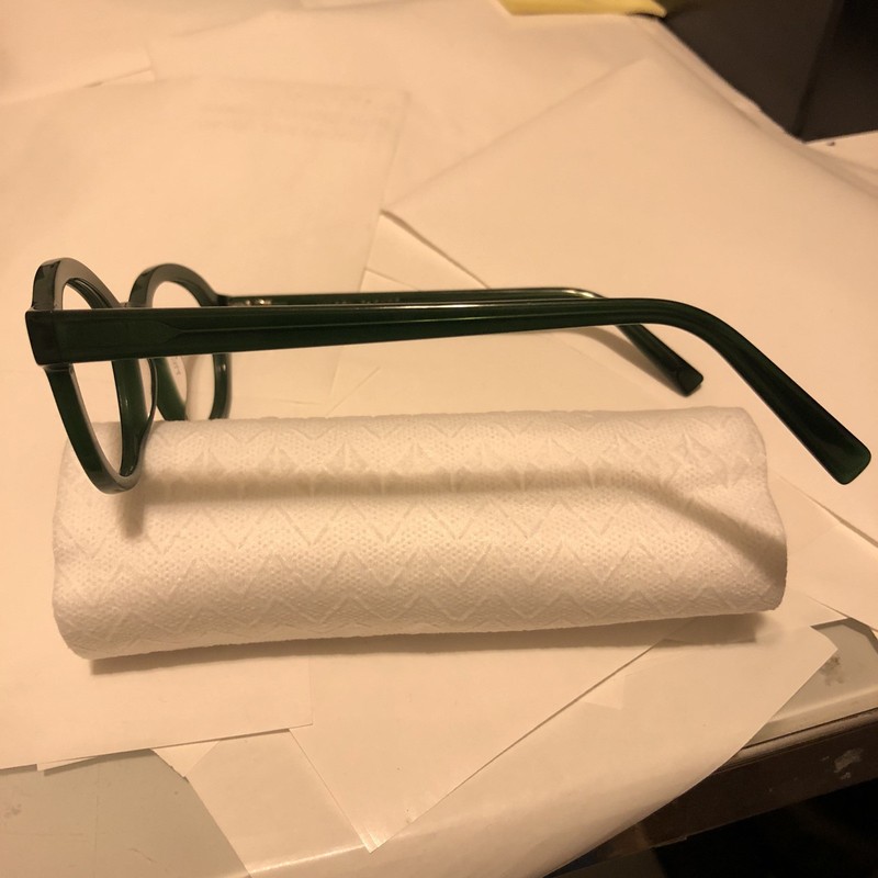 Warby Parker Eyeglasses Frames 475 Bingley W 48-20-142 Dark Green gallery