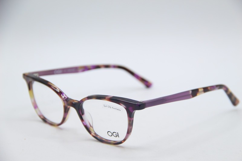 NEW OGI HERITAGE 7162/2010 PURPLE HAVANA AUTHENTIC FRAMES EYEGLASSES 47-17