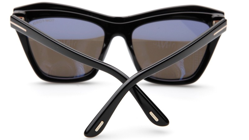 NEW TOM FORD TF5971-B ECO 001 Black Eyeglasses Frame 54-17-140mm B44mm Italy gallery