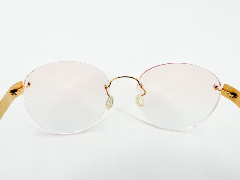 Lindberg Spirit Titanium Eyeglasses FRAMES 130mm PGT Gold L307 gallery