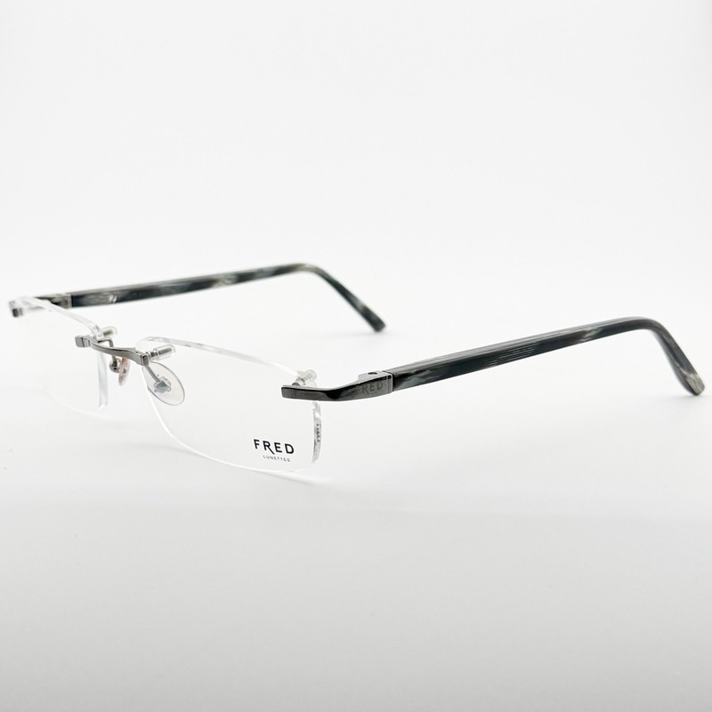 Authentic FRED Eyewear IN LIFE 003 Eyeglasses RARE Rimless France Frame gallery