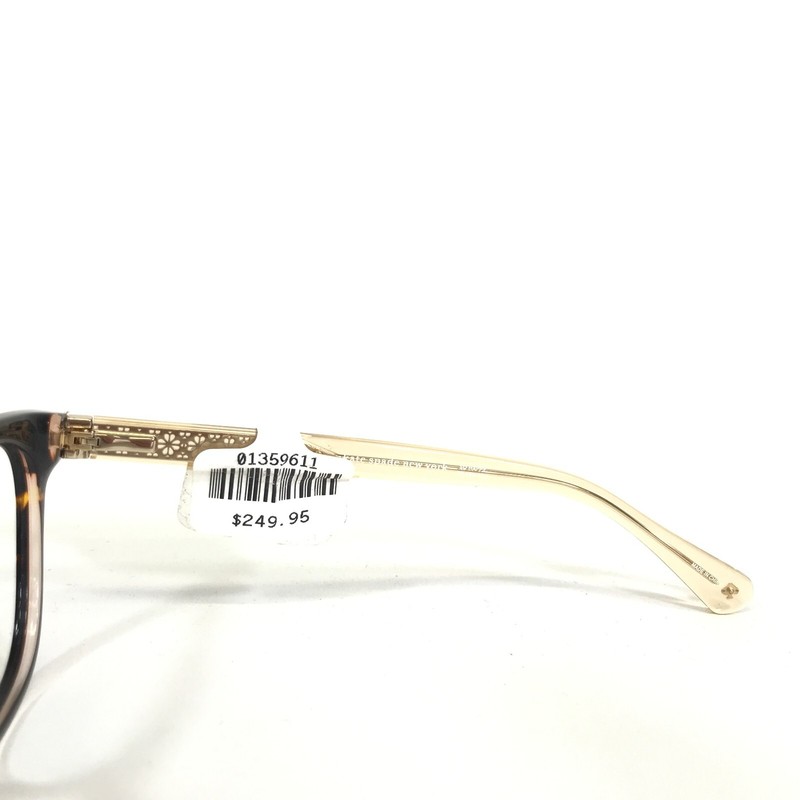 Kate Spade Eyeglasses Frames PAYTON 086 Tortoise Gold Square Full Rim 52-17-140 gallery