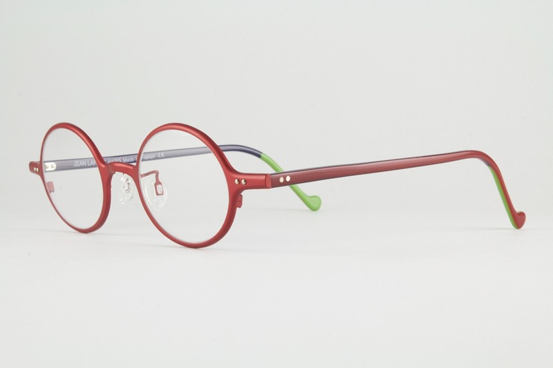 Authentic Jean Lafont PROVIDENCE 126 42mm Red Blue Green Glasses Frames France gallery