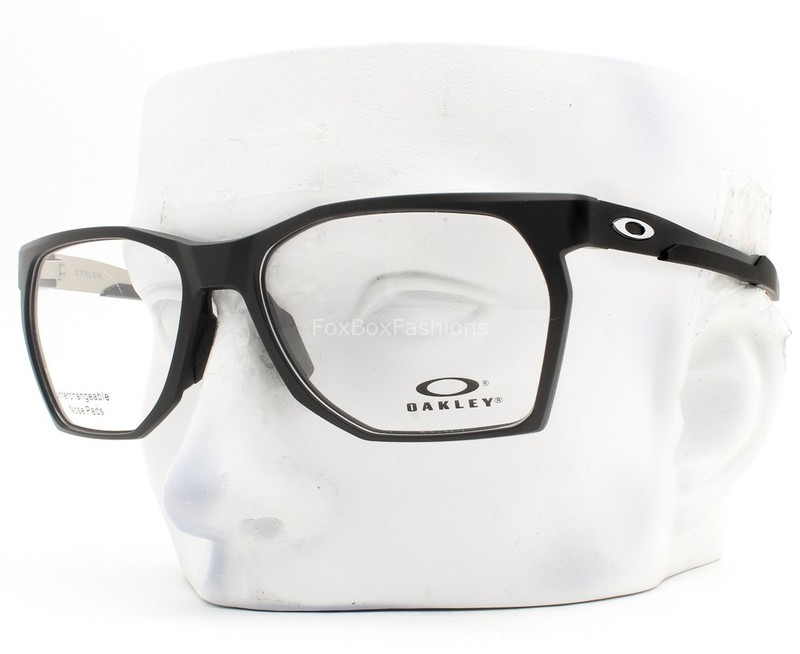 Oakley CTRLNK Eyeglasses OX8059-0157 Glasses Satin Black on Metal 57mm with Case