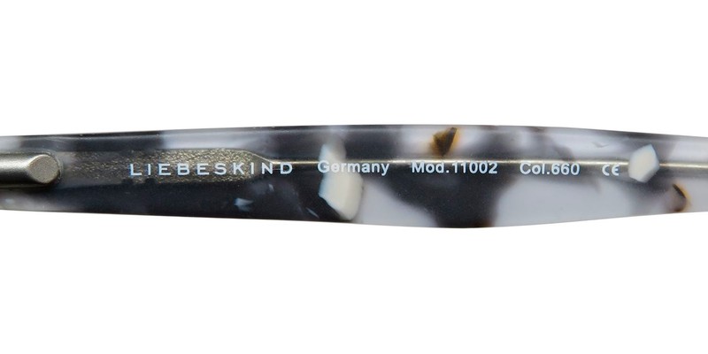 NEW LIEBESKIND BERLIN 11002 EYEGLASSES GERMANY WOMENS BLACK 660 48-19-135 gallery