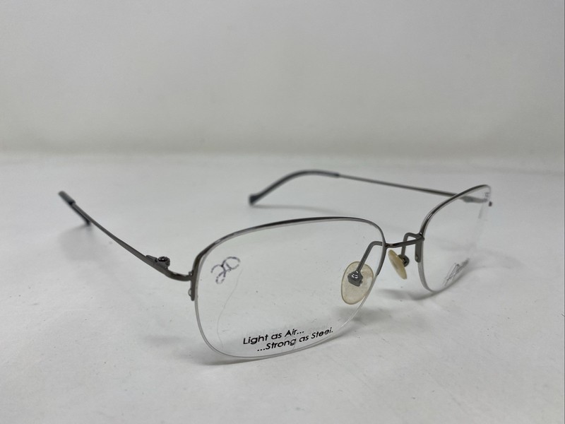 Airlites 810 Gunmetal (GUN) 51-17-135 Metal Half Rim Eyeglasses Frame 9509 gallery